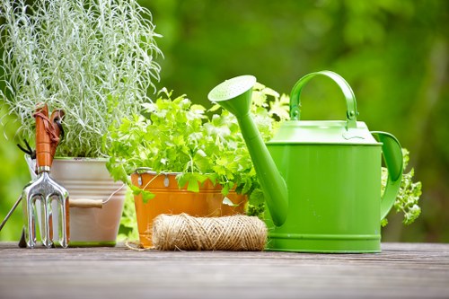 Garden hedge cutting and waste removal in Wandsworth